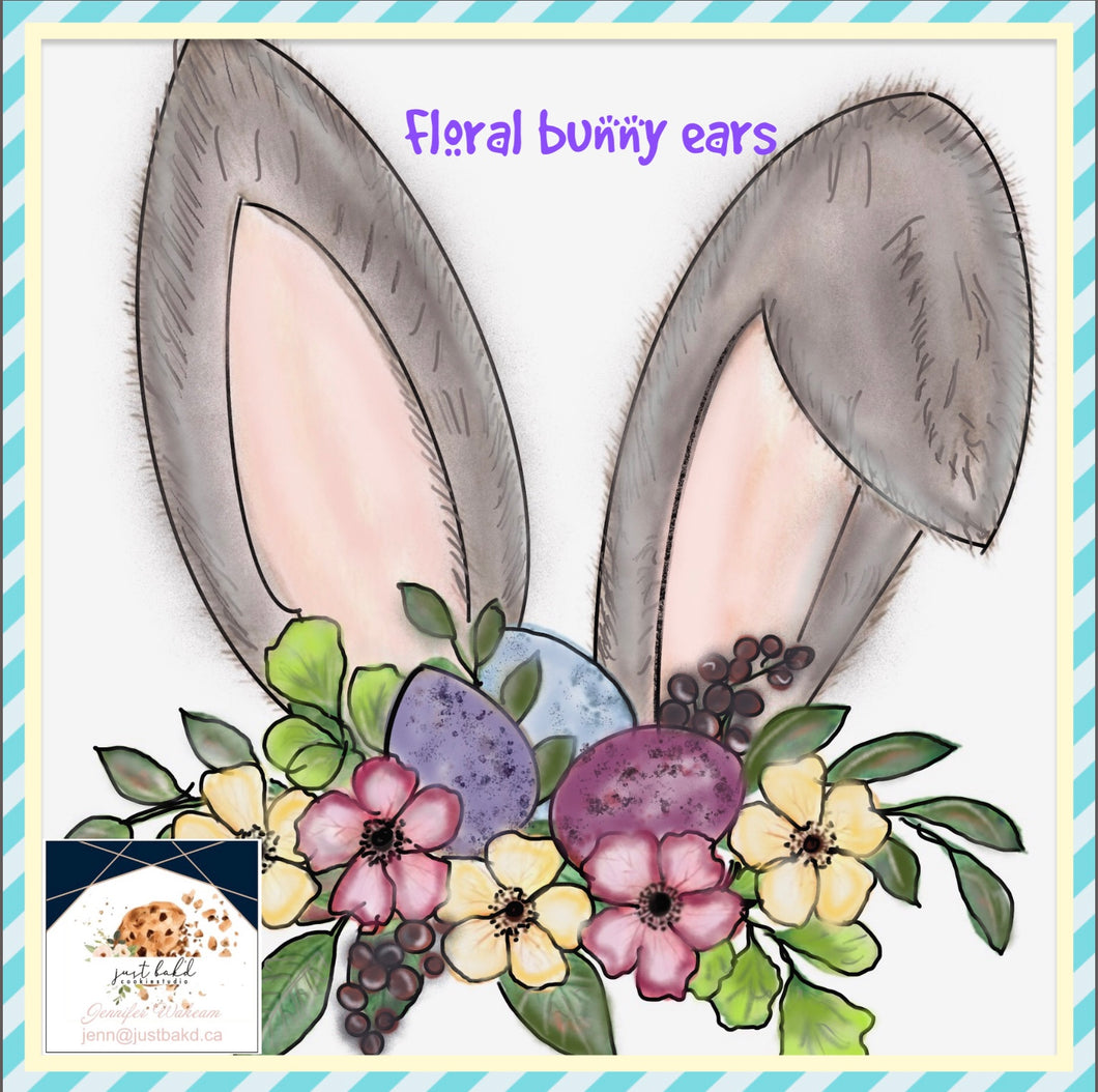 Floral Bunny Ears