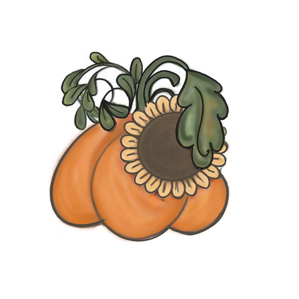 Pumpkin Sunflower